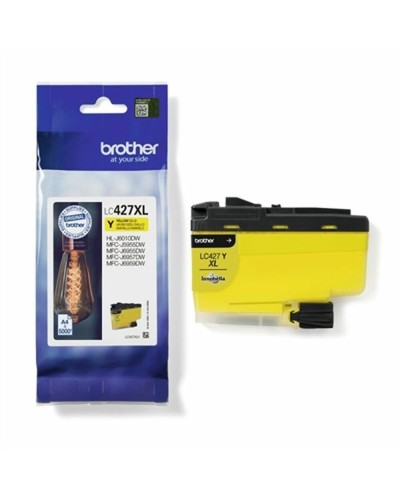Originele inkt cartridge Brother LC-427XLY Geel