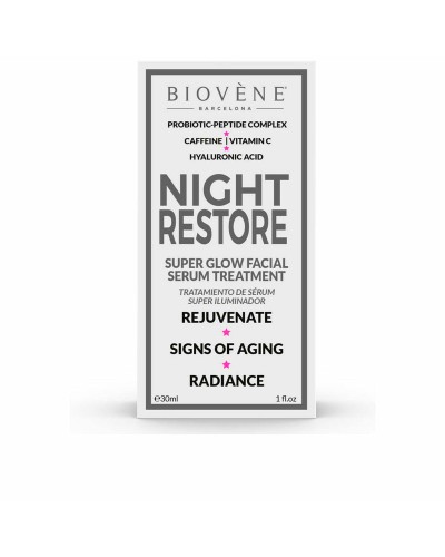 Biovène Sérum Facial de Noche Regenerador - Repara e Hidrata - 30ml
