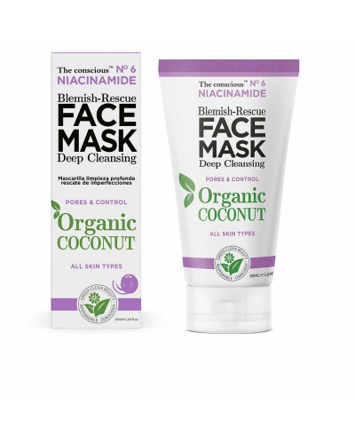 The Conscious Gesichtsmaske Niacinamid Kokosnuss Feuchtigkeitspflege 50ml
