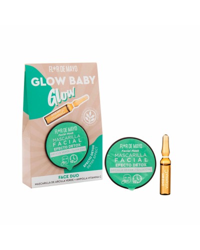 Flor de Mayo Glow Baby Glow Kosmetikset für Damen - 2-teiliges Gesichtspflegeset
