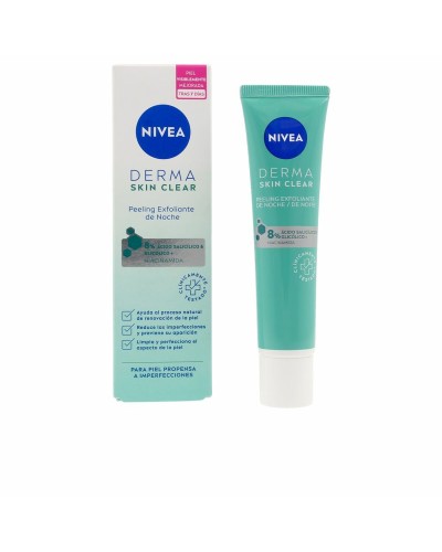 Nivea Derma Skin Clear Crème Nettoyante Visage Anti-Imperfections 40ml

