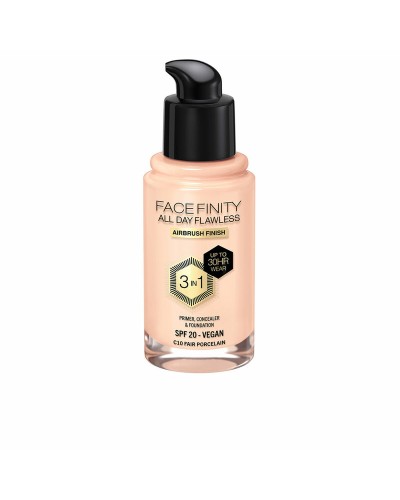 Max Factor Face Finity 3in1 C10 Fair Porcelain - Base Trucco SPF20 30ml
