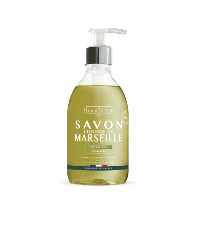 Beauterra Marseiller Seife Olive - Sanfte Flüssigseife für die Hände 300ml
