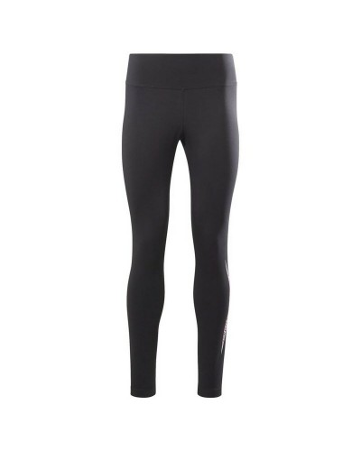 Sportleggings voor Dames Reebok Moder Safari Zwart