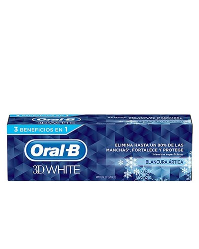 Oral-B 3D White Blancura Artica - Dentifricio Sbiancante 75ml
