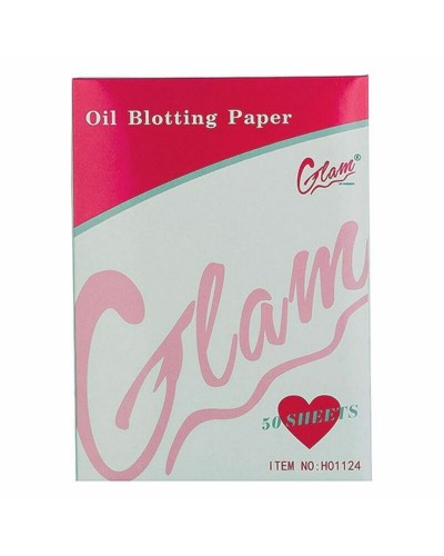 Meikinpoistoliinat Glam Of Sweden Oil Blotting (50 osaa) (50 uds)