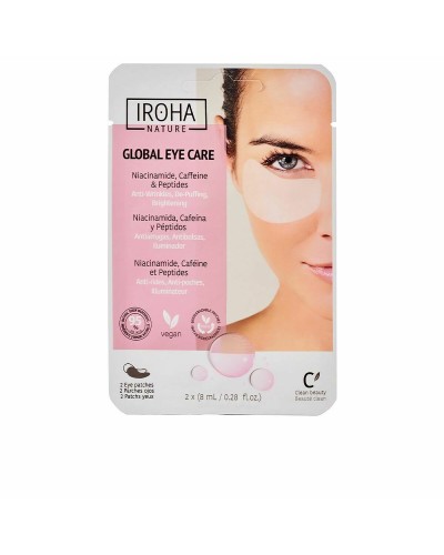 Iroha Global Eye Care Mascarilla Contorno de Ojos - Anti-Fatiga & Hidratante (2 Unidades)
