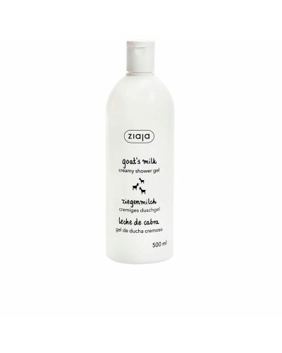 Ziaja Gel Douche Lait de Chèvre Crémeux 500ml - Nourrissant & Hydratant
