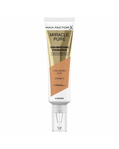 Max Factor Miracle Pure Make-up Foundation SPF30 - 80 Bronze - 30ml
