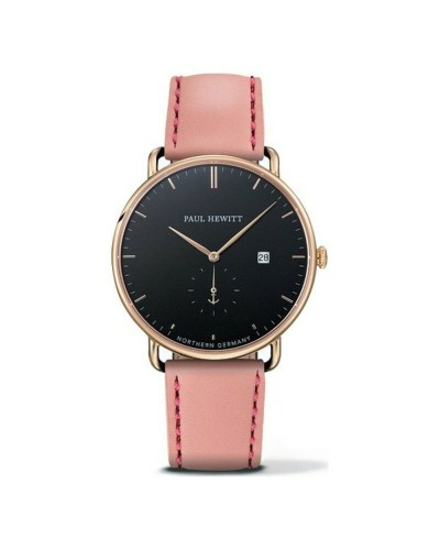 Paul Hewitt Montre Homme 42mm Noir/Or - Design Élégant et Résistant
