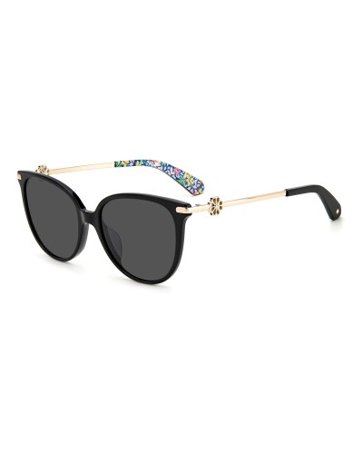 Kate Spade Kristina Sonnenbrille Damen Schwarz 54mm - UV-Schutz
