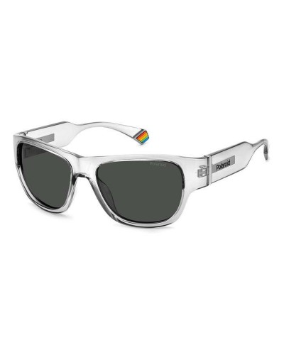 Polaroid Unisex Sunglasses PLD 6197/S - Black Frame, Grey Lenses Ø 55mm
