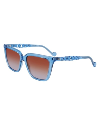 LIU JO LJ780S-425 : Lunettes de Soleil Femme, Monture Bleue, Ø 56mm
