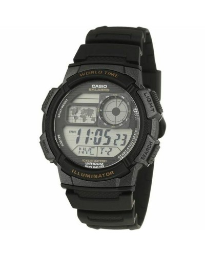 Unisexklocka Casio AE-1000W-1AVEF Digital Kvarts Sportig