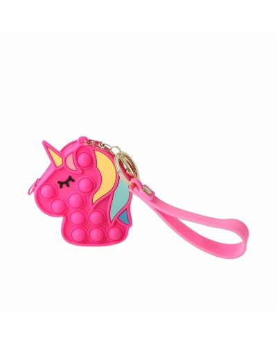 Porte-monnaie Licorne Inca Silicone - Porte Monnaie Coloré et Original
