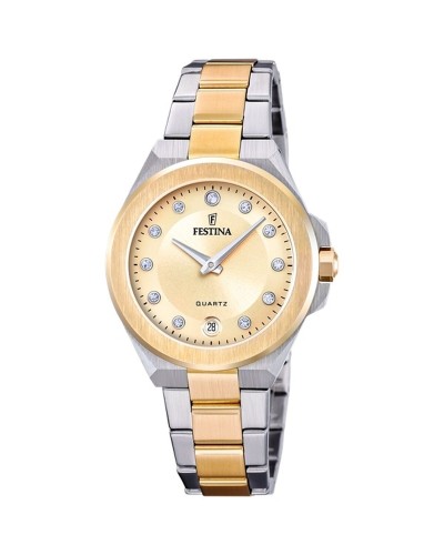 Festina Men's Watch F20702/2 Gold - Elegant, Durable
