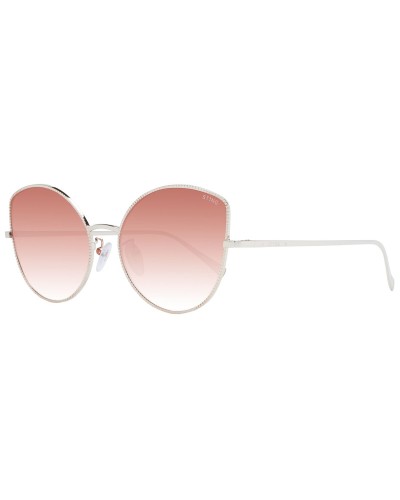 Sting SST313: Gafas de Sol para Mujer Marrones Facetadas
