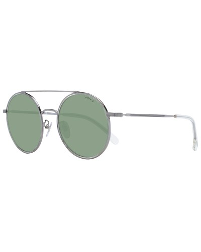 Lozza SL2335M: Gafas de Sol para Hombre - Montura Negro Mate, Lentes Verdes
