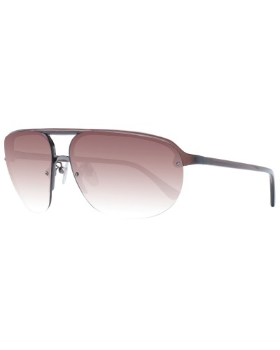 Lozza SL4260 : Lunettes de soleil Homme, Monture Marron, Verres Dégradés
