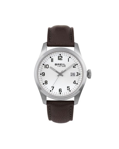 Breil Tribe EW0663: Herrenuhr Weiß, Stahl, Casual-Stil
