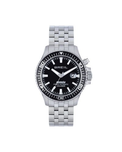 Breil Tribe Reloj Hombre TW2016 Negro, Ø 43mm, Deportivo Elegante
