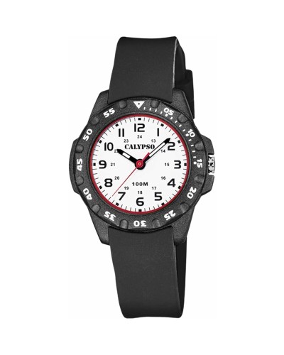 Calypso Herrenuhr K5821/3 Schwarz - Sportlich, wasserdicht

