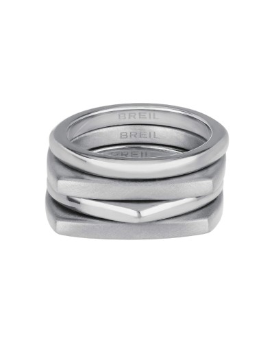 Breil Damenring TJ3019 Größe 17 Edelstahl Elegantes Schmuckstück
