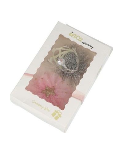 Krona Inca Cocodrilo Tul Y Corona En Cajita (2 pcs)