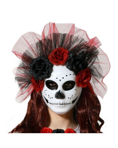 Totenkopf Maske Tag der Toten - Halloween, Cosplay, Party
