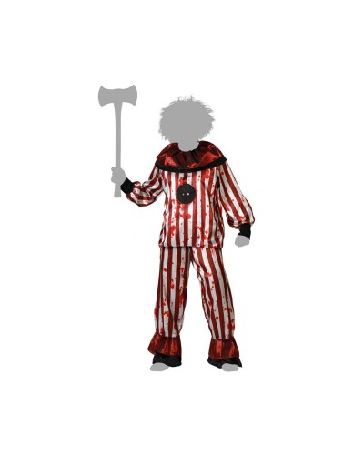 Disfraz Adulto XL Arlequín Multicolor - Disfraz Carnaval/Halloween
