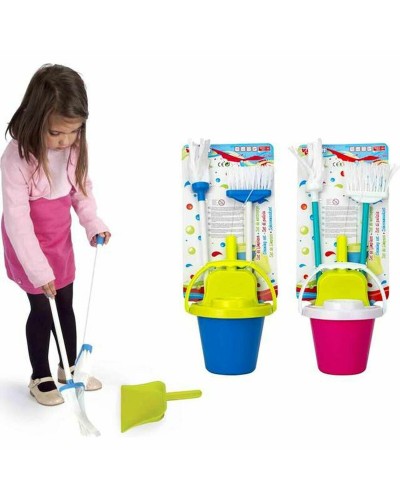 Rengörings & Lagrings-kit Cleaning Home 16 Kub Mopp Skyffel Sopborste