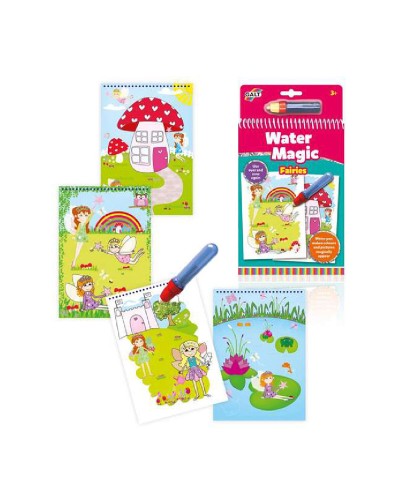 Diset Water Magic: Cuaderno para Colorear con Agua - A3079H - Reutilizable A3
