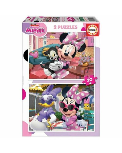 Palapeli Educa Minnie (2 x 20 pcs)