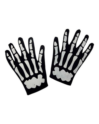 My Other Me Multicolored Skeleton Gloves Adults - One Size
