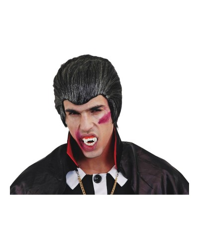 Pruik My Other Me Vampier Wit/Grijs