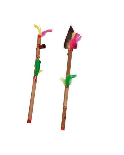 Mon Autre Moi : Accessoires de Déguisement Indien Américain - 48cm, Lot de 2 Pièces
