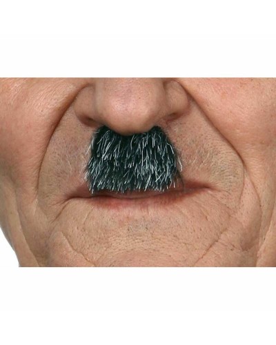Moustache Postiche Grise My Other Me - Autocollantes pour Déguisements et Fêtes

