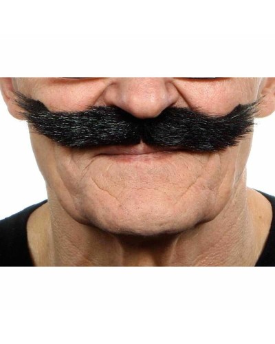 Moustaches Fausse My Other Me Noires - Idéales pour Déguisements et Fêtes
