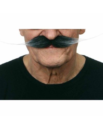 Moustache Fausse My Other Me Grise - Accessoire Costume Carnaval & Fête
