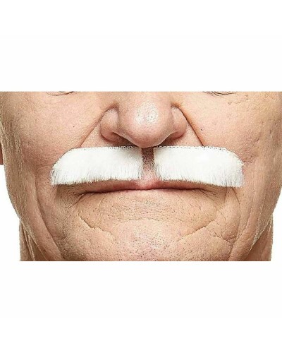 Mi Otro Yo Bigotes Falsos Blancos - Accesorio Disfraz/Traje
