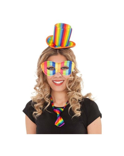 Diadema My Other Me Pride: Cappello Arcobaleno Multicolore

