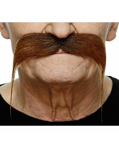 Baffi Finti My Other Me Castano - Autoadesivi per Travestimenti & Party
