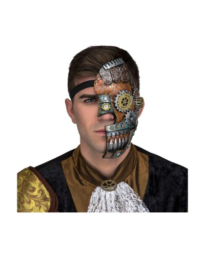 My Other Me Masque Steampunk - Lunettes et Engrenages - Fête Costumée
