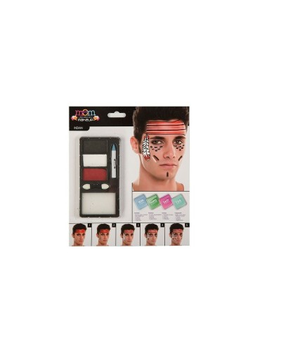 My Other Me Pintura Facial Indio Americano - Maquillaje Halloween & Carnaval
