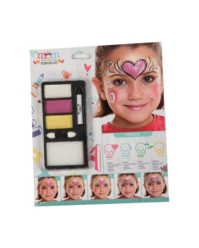 Mon Autre Moi : Peinture Visage Princesse Perle 24x30cm - Maquillage Artistique
