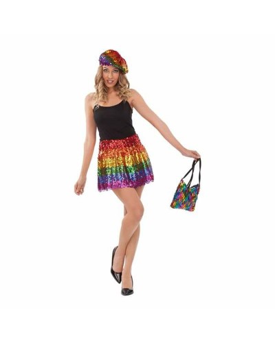 My Other Me Bolso Bandolera Arco Iris 77x20cm - Moda Colorida
