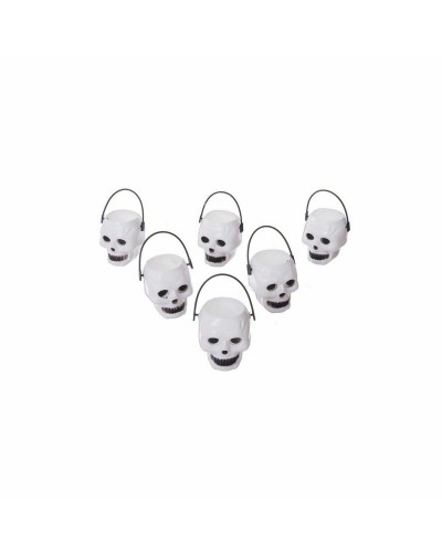 My Other Me Mini Skulls Halloween (6pcs) - Horror Decorations 6x5x5cm
