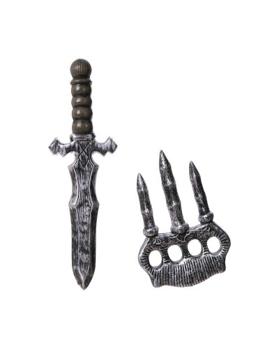 Mein anderes Ich Krieger Waffen Set (Klaue + Messer) - 20x13cm & 33x10cm
