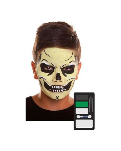 My Other Me Maquillage Visage Squelette - Maquillage Halloween Professionnel
