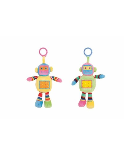 Multicolor Robot Rattle 25cm - Interactive Early Months Toy
